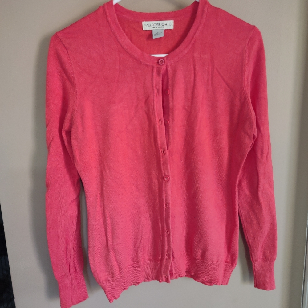 Orange/Pink Cardigan